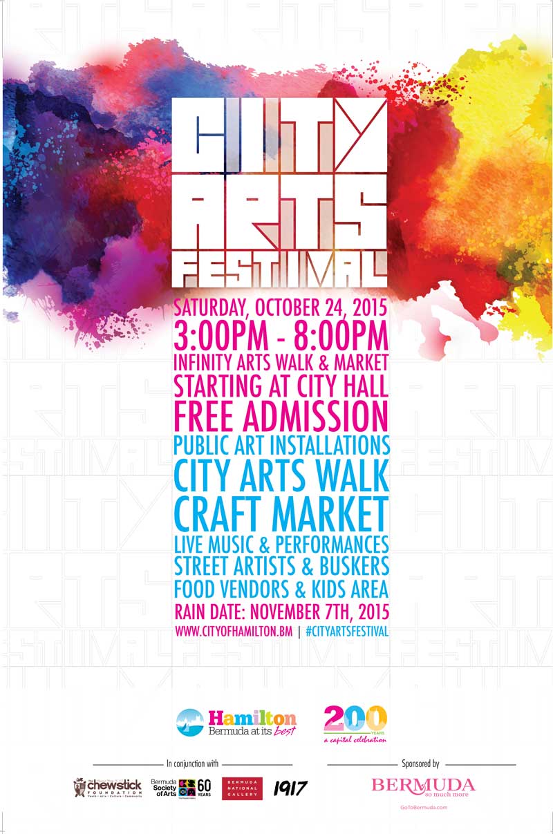 City Arts Festival poster 2015