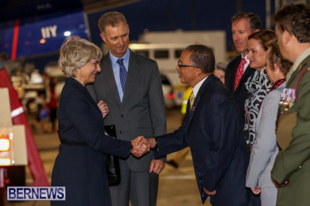 HRH The Duchess of Gloucester Bermuda, October 23 2015-6