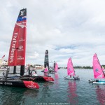 Racing Day 1 of Louis Vuitton America's Cup World Series Bermuda