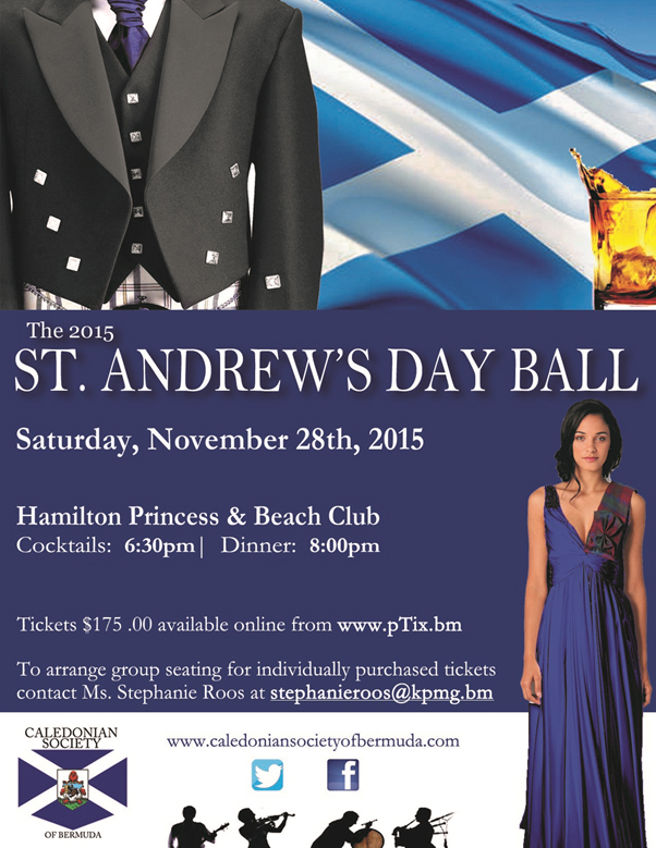 2015 St. Andrew’s Day Ball Bermuda Nov 20 2015