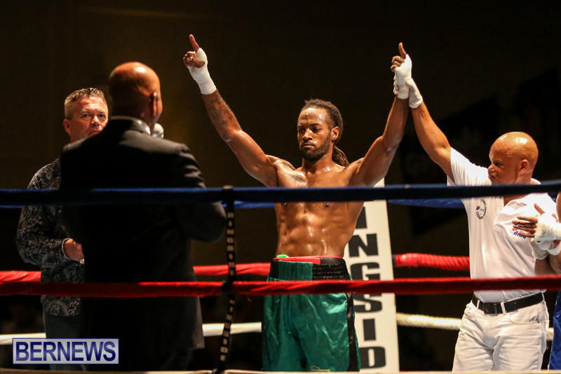 Robert King Somner vs Di'Andre Burgess Boxing Match Bermuda, November 7 2015-19