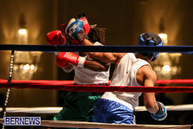 Robert King Somner vs Di'Andre Burgess Boxing Match Bermuda, November 7 2015-3