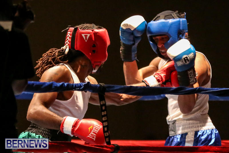 Robert King Somner vs Di'Andre Burgess Boxing Match Bermuda, November 7 2015-6