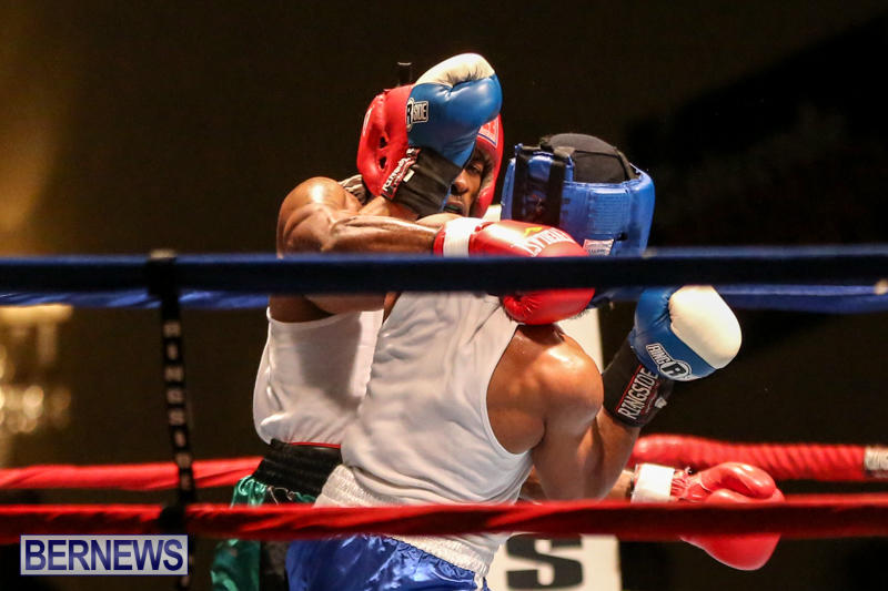 Robert King Somner vs Di'Andre Burgess Boxing Match Bermuda, November 7 2015-8