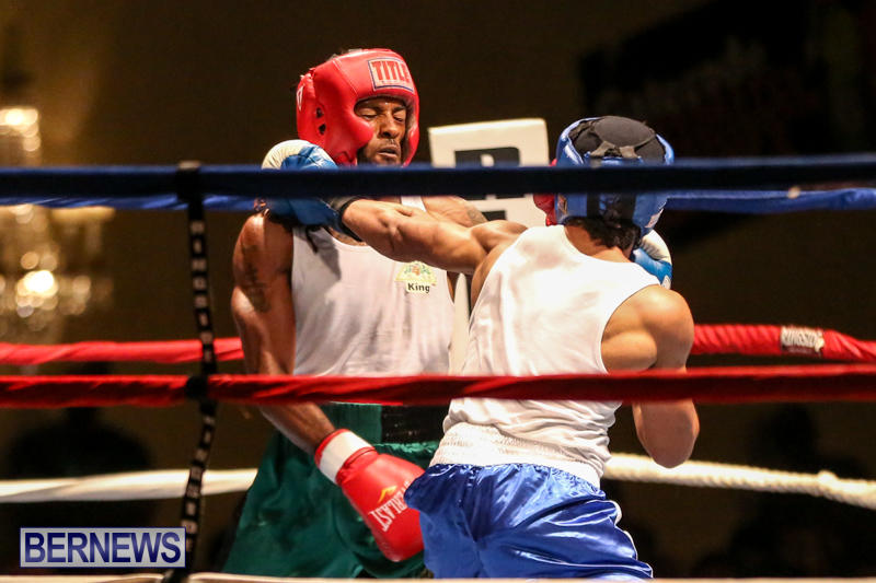 Robert King Somner vs Di'Andre Burgess Boxing Match Bermuda, November 7 2015-9