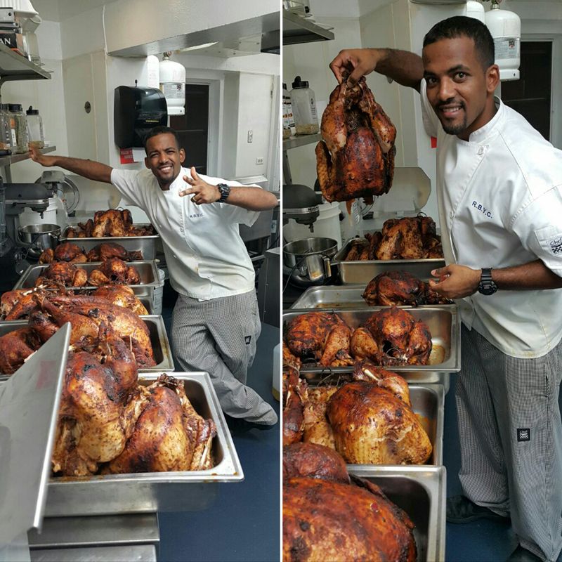 Chef Campbell Bermuda Dec 22 2015
