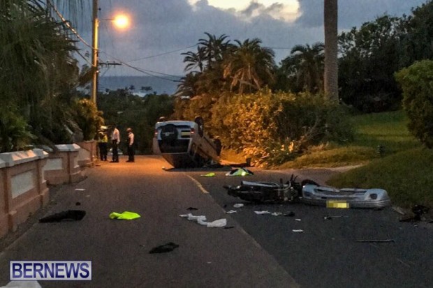 Car Accident Bermuda, January 9 2016