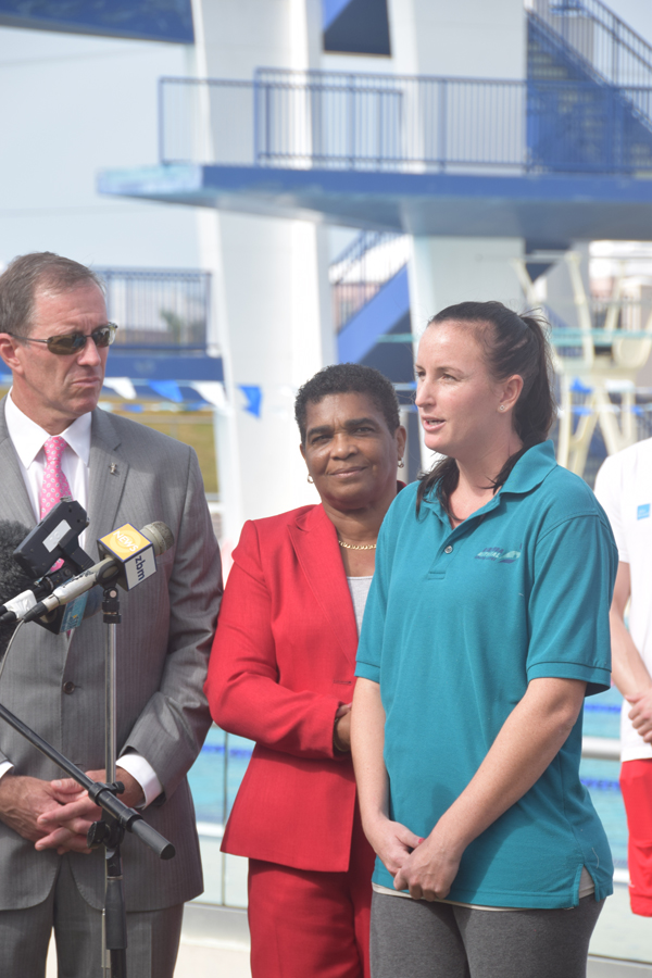 Danish Swim Coach Praises Bermuda Feb 10 2016 (2)
