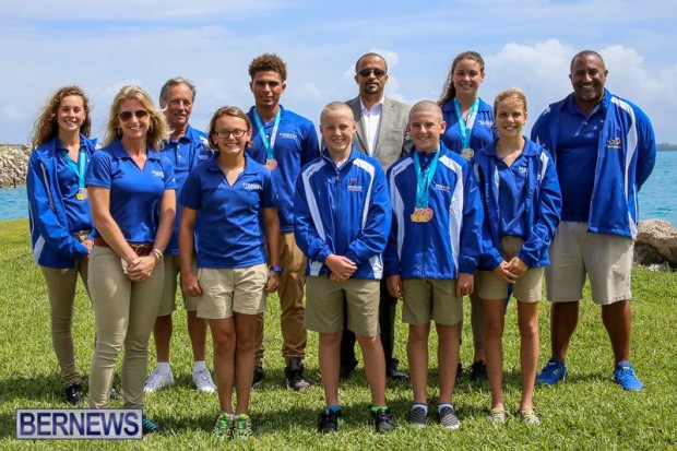 CARIFTA Swim Team Bermuda, March 28 2016-1