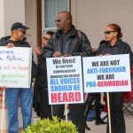 Immigration Protest House Of Assembly Bermuda, March 4 2016-11
