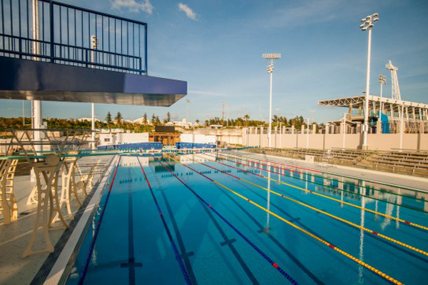 National Sports Centre pool Bermuda March 24 2016