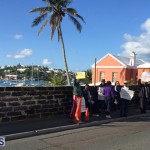Protesters On East Broadway Bermuda Mar 1 2016 (34)