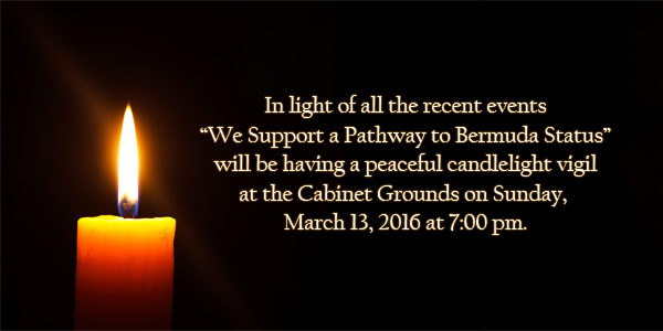 Candlelight Vigil To Be Held On Sunday Evening - Bernews.com : Bernews.com