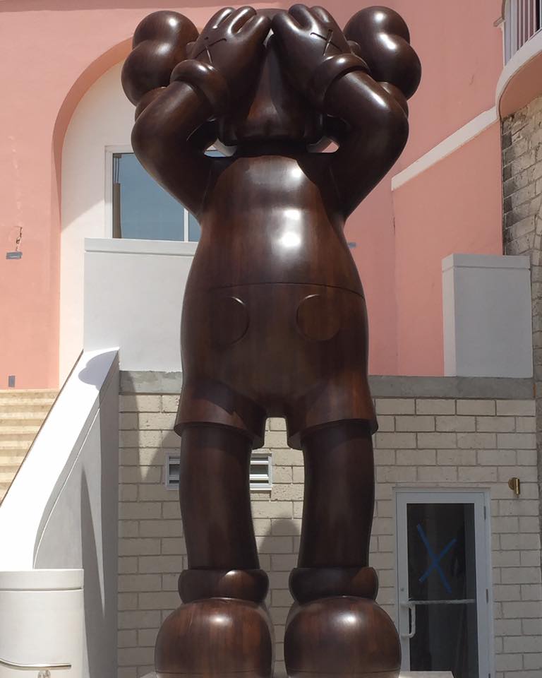 KAWS Unveils New SEEING/WATCHING Sculpture