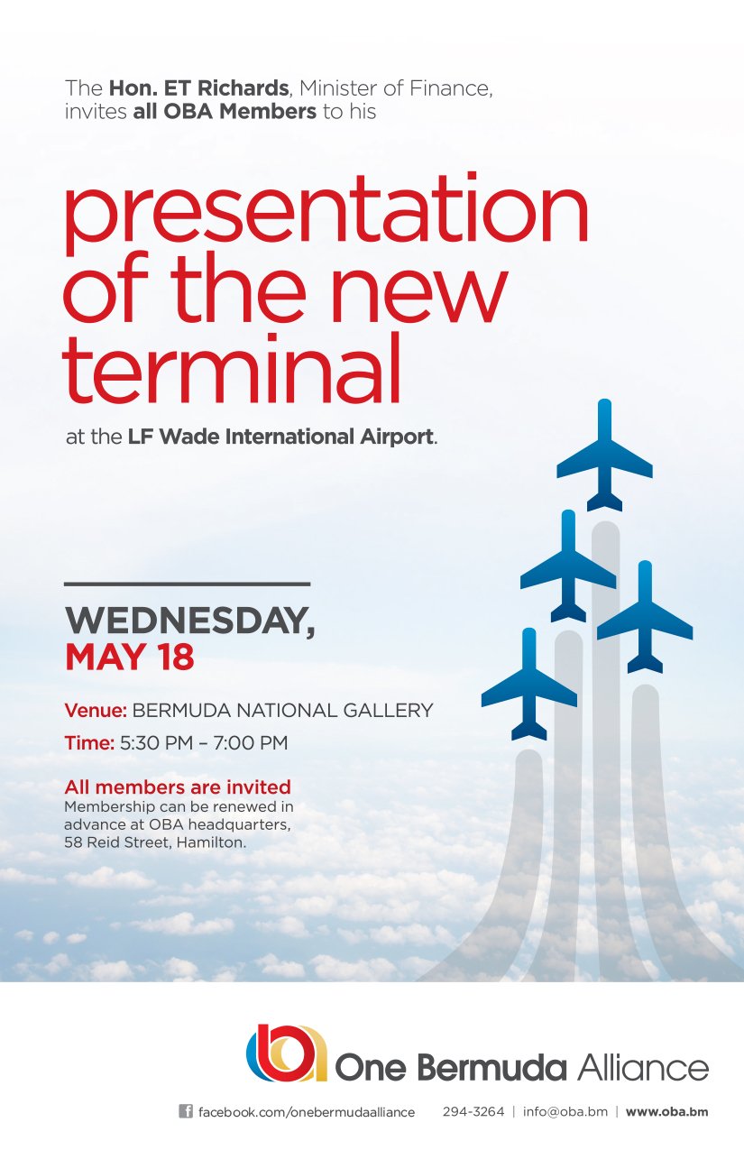 Presentaion of New Terminal Bermuda May 18 2016