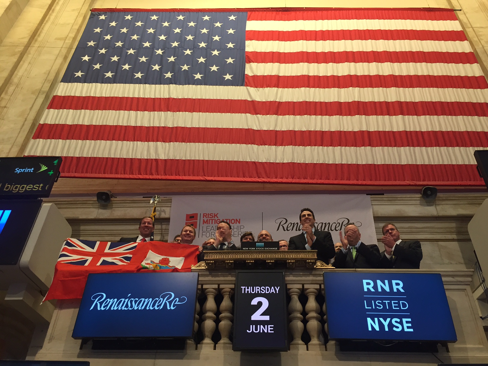 Video RenRe & Premier Ring NYSE Closing Bell Bernews