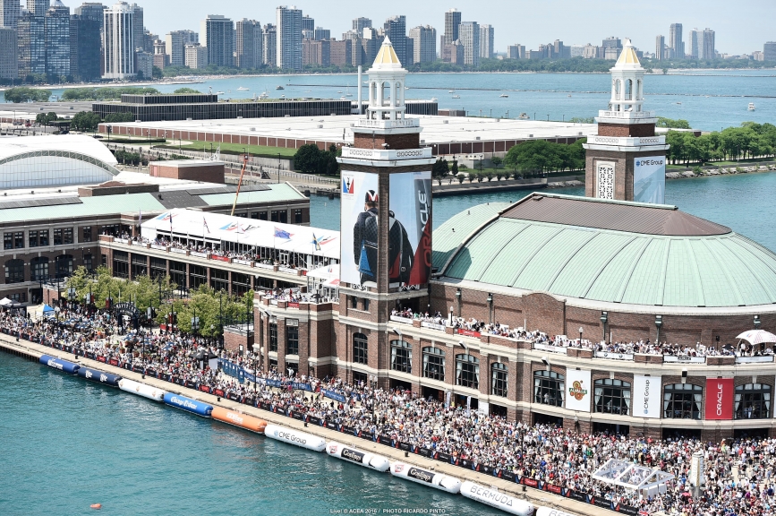 The Louis Vuitton America's Cup World Series in Chicago