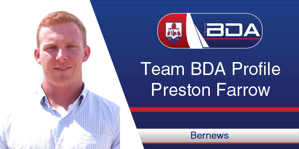 Team BDA Profile Preston Farrow
