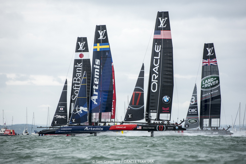 Super Sunday Race Day at Louis Vuitton America's Cup World Series Chicago