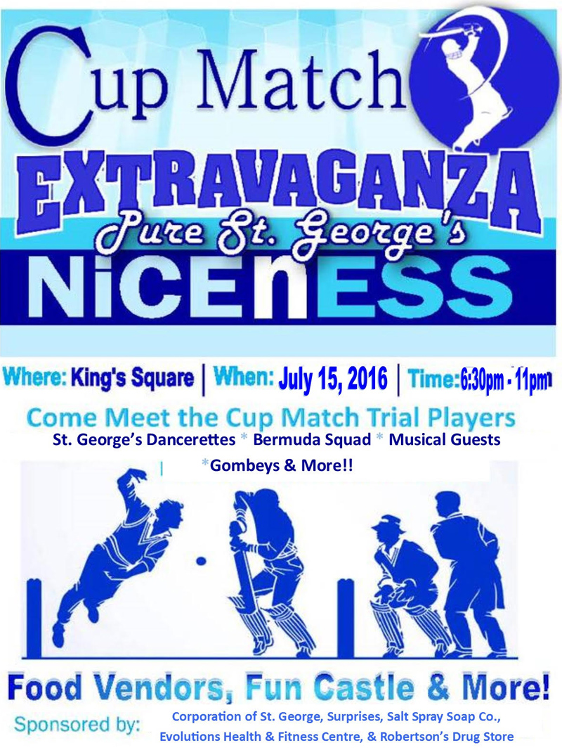Cup Match Extravaganza Bermuda July 2016