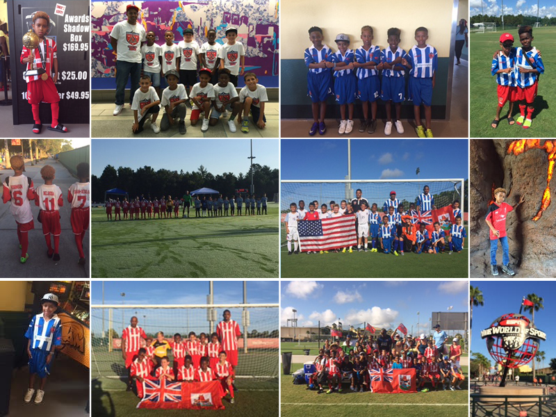 Disney Cup Soccer Tournament for U9s Bermuda July 2016