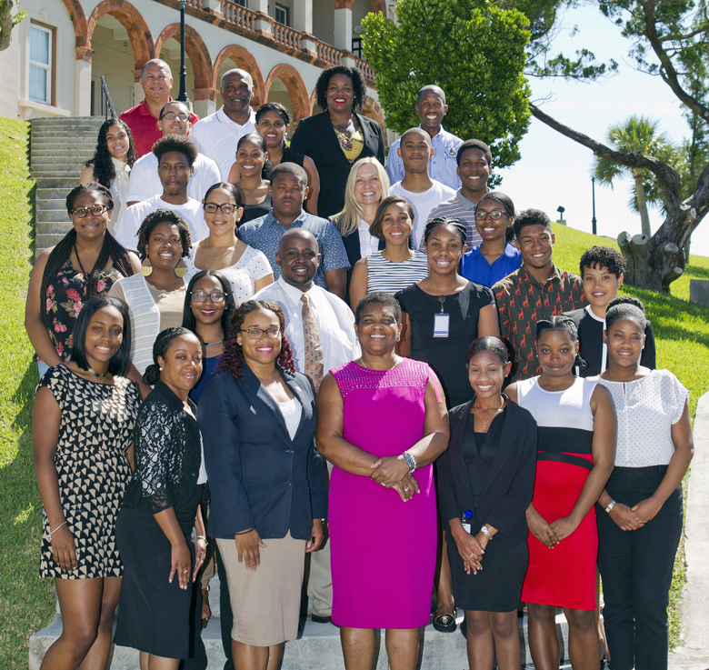 Minister Scholarship Students Bermuda July 13 2016