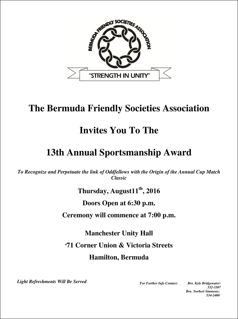 BFSA To Host Sportsmanship Award Ceremony Bernews