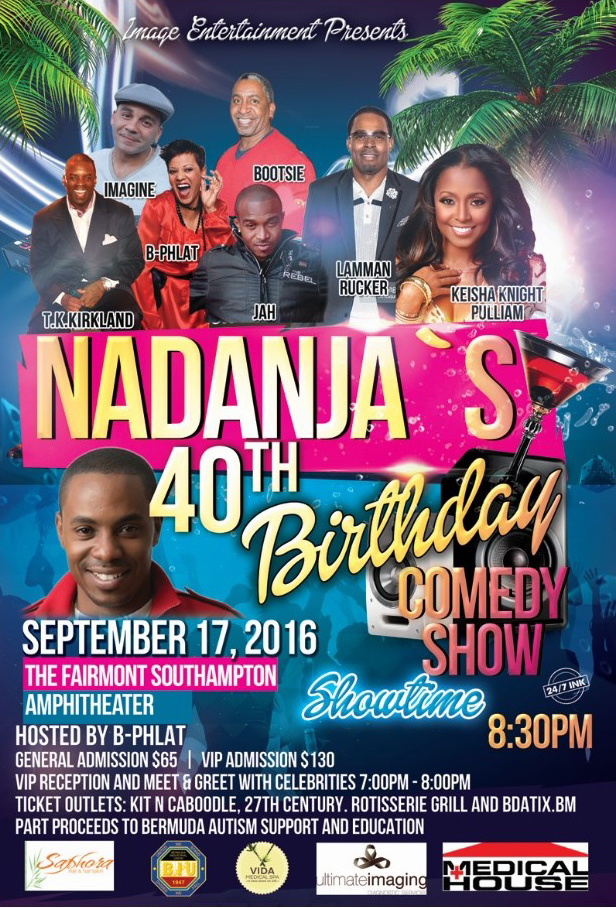 Nadanja Bailey's 40th Birthday Comedy Show - Bernews