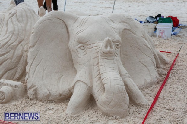 Sand Sculpture Competition Horseshoe Bay Beach Bermuda, September 5 2015-47