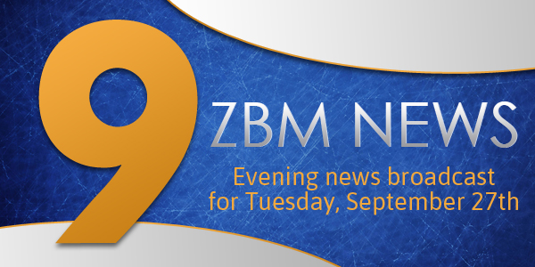 zbm 9 news Bermuda September 27 2016