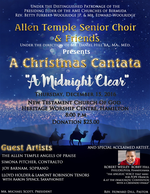 ATSC Christmas Cantata Bermuda December 2016