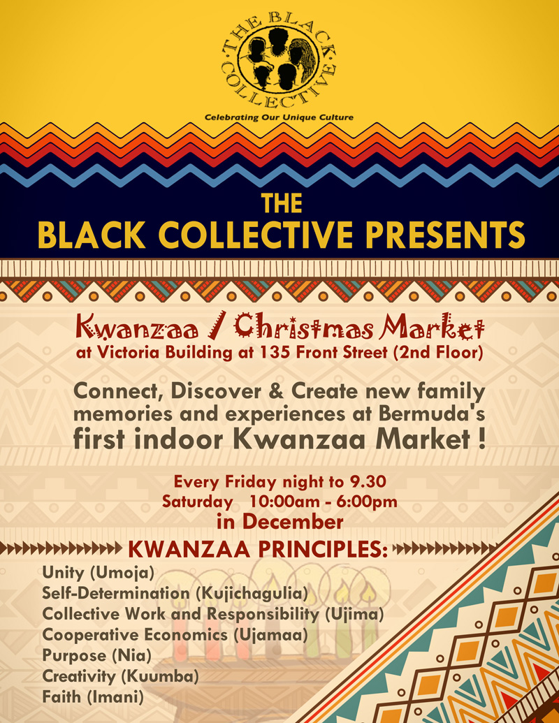 Black Collective Kwanzaa and Christmas Market Bermuda Dec 2016