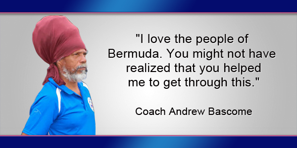 Coach Andrew Bascome TC Bermuda December 21 2016
