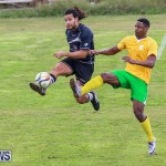 Football Devonshire Cougars vs PHC Bermuda, January 1 2017-49