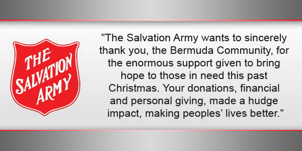 Salvation Army Bermuda TC January 16 2017