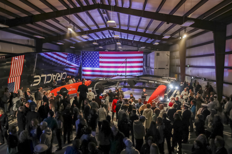 BMW Oracle Team USA Unveiling Ceremony