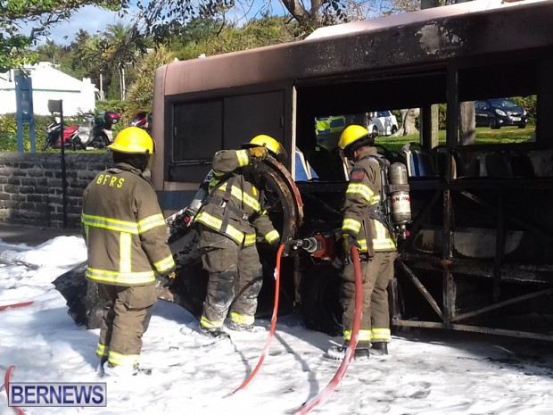 Bus Fire Bermuda March 7 2017 (2)