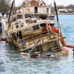 Sunken Boat Ships Marginal Wharf Bermuda, March 30 2017-14