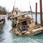 Sunken Boat Ships Marginal Wharf Bermuda, March 30 2017-18