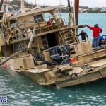 Sunken Boat Ships Marginal Wharf Bermuda, March 30 2017-21
