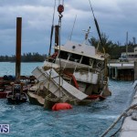 Sunken Boat Ships Marginal Wharf Bermuda, March 30 2017-22