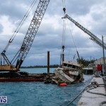 Sunken Boat Ships Marginal Wharf Bermuda, March 30 2017-26