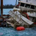 Sunken Boat Ships Marginal Wharf Bermuda, March 30 2017-27