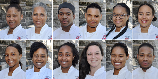 Bermuda College Culinary Arts students Bermuda April 2017 TC