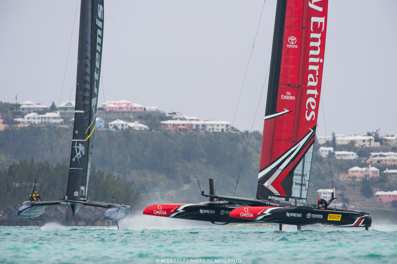 Last training week for the 35th America's Cup