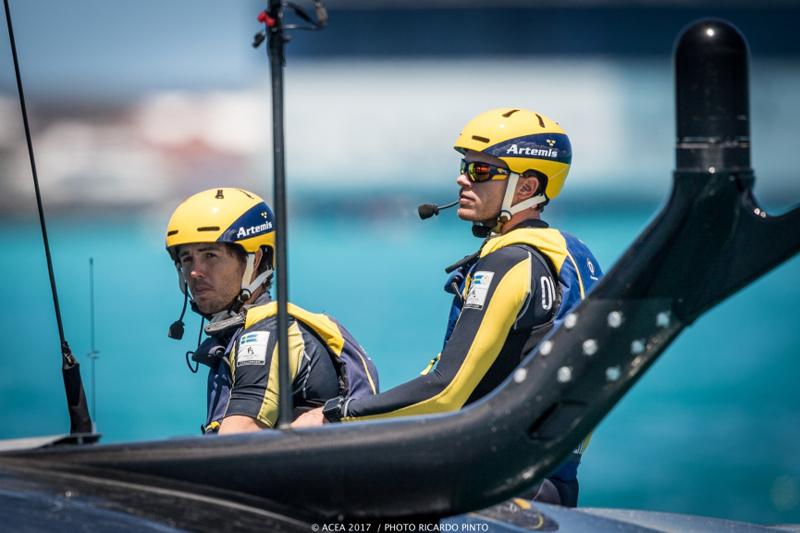 Practice racing week for the 35th America's Cup
