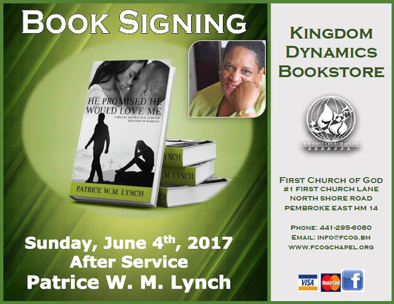 Book signing Patrice Lynch May 2017