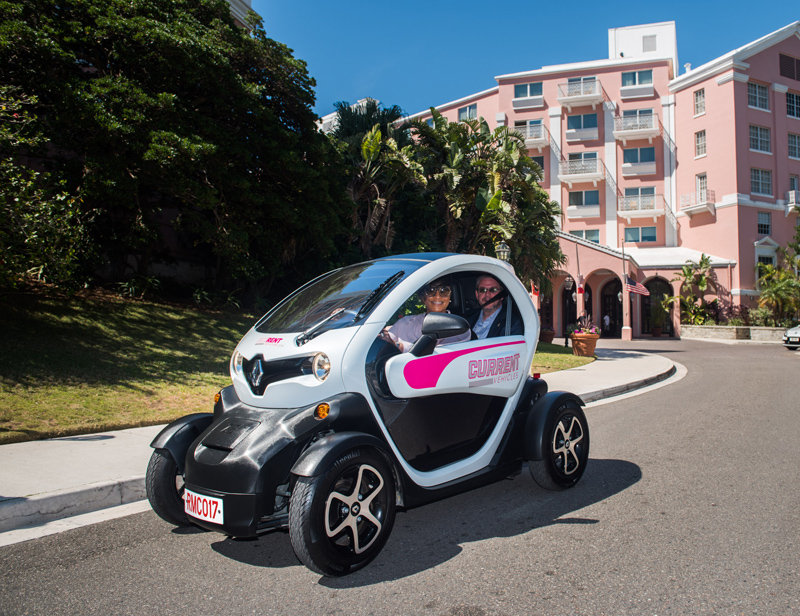 Video Twizy Rental Minicar Now On The Road Bernews