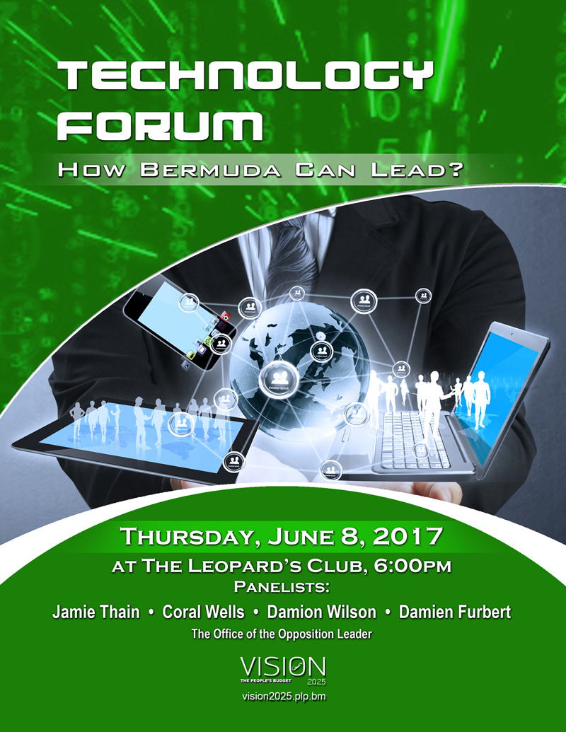 Technology Forum To Be Held On June 8th - Bernews