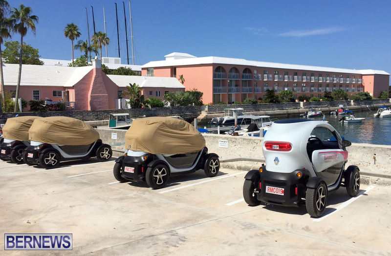 Video Twizy Rental Minicar Now On The Road Bernews